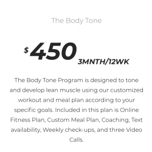 The Body Tone Program